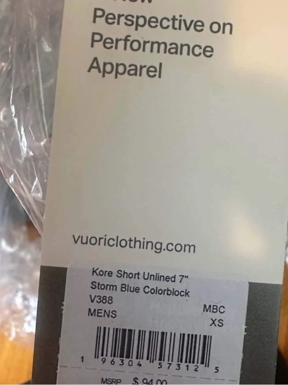 Vuori Kore Short Unlined 7